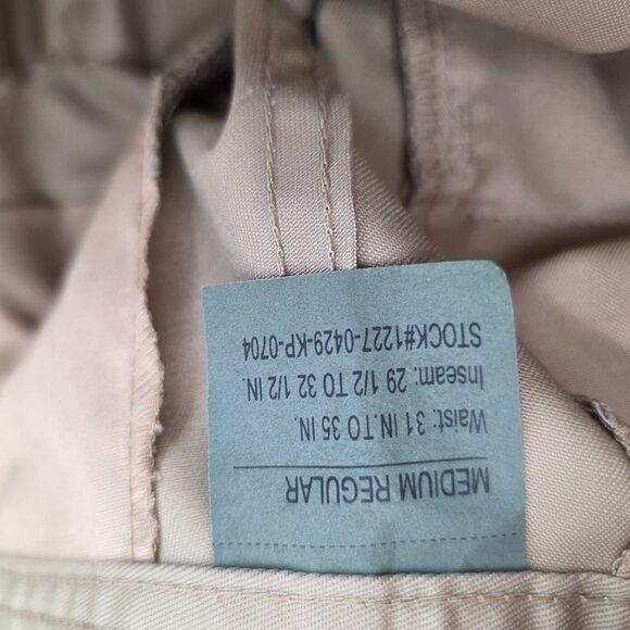 Rothco Relaxed Fit Solid Zipper Fly BDU Cargo Mens Pants 2931 Khaki 2 of Sz M - Picture 9 of 16
